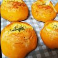 ひさみんとん's cooksnap of when they made トマト缶で♪イタリア〜ンなパン☆.