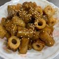 015☆817's cooksnap of when they made コロコロごぼうとちくわの中華風照り煮。.