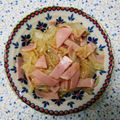 NAOばあさん's cooksnap of when they made ゆで白菜とハムのさっぱりサラダ.