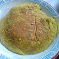 BAJLゆうくんママ's cooksnap of when they made りんごかぼちゃレーズンホットケーキ♪.