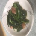 おなつ17's cooksnap of when they made ほうれん草とウインナーのバター醤油ソテー.