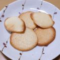 クックUP32UG☆'s cooksnap of when they made 低脂質ラングドシャ@クローン病食.