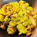 こいろんこいろんちゃ's cooksnap of when they made 簡単！【ロマネスコのカレーマヨソテー】.