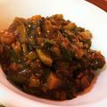 marica猫's cooksnap of when they made とっても簡単！大根の葉のドライカレー.