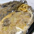 にゃん４０３'s cooksnap of when they made 牡蠣の葱塩レモン焼き.