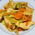 ねばねば星人's cooksnap of when they made 塩麹で♪ささみとキャベツの甘味噌炒め.