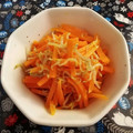☆hikonyan☆'s cooksnap of when they made 祖母の味！にんじんのちりめん炒め.