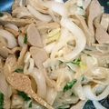 ☆ドキンちゃん☆”'s cooksnap of when they made 黒はんぺんと新玉のポン酢炒め★チーズ絡め.