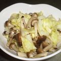 ひれまま's cooksnap of when they made しめじ＆キャベツの簡単合え.