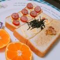 あゆまんま♪'s cooksnap of when they made ホンマに簡単！ウインナーマヨトースト！.