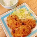 mikko6's cooksnap of when they made 豚肉と玉ねぎで♬疲労回復✨とんてき丼♬.