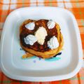 ﾁｲﾁｬﾝﾏﾏ's cooksnap of when they made おひとりさまのりんごパンケーキ.