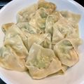 Machiyuri's cooksnap of when they made 海老☆アボカド　水餃子.