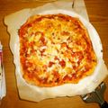 White☆Lily's cooksnap of when they made 自家製ソースで本格的！HBでピザ生地♪.