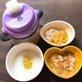 sAix59's cooksnap of when they made きなこバナナ豆腐 ♡離乳食中期♡.