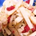 NEKOほっぺ's cooksnap of when they made 長芋とちくわの梅和え.