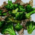 ぽちぼて's cooksnap of when they made 豚肉とブロッコリーのゆず胡椒炒め.