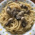 花柄エプロン's cooksnap of when they made 牡蠣とキノコの塩レモンパスタ.