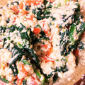 バズたろう's cooksnap of when they made 簡単☆ほうれん草の白和え.