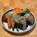 サヤスカマカン's cooksnap of when they made 炊き込みご飯のおにぎり『天かす＋大葉』.