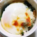 こざざざざ's cooksnap of when they made トースターで簡単♡ほうれん草のココット.