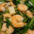 コリラックマー's cooksnap of when they made 簡単！ほうれん草とエビの中華炒め.