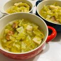 ♪ひつじ's cooksnap of when they made キャベツと高野豆腐のコンソメスープ煮.