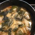 クックILB3J0☆'s cooksnap of when they made たっぷり白菜の味噌汁.