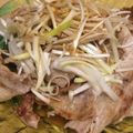 ねみねみ's cooksnap of when they made 夏にぴったり★豚ばら肉の台湾風サラダ.