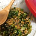 もりっこかふぇ's cooksnap of when they made 大根葉と小エビのふりかけ.