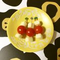 puniＫ's cooksnap of when they made とにかく早い♪トマトチーズ★お弁当おかず.