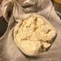 さやっ's cooksnap of when they made 牛乳で！手作りカッテージチーズ.