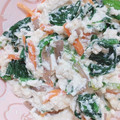 クックK7LSWN☆'s cooksnap of when they made 美味しい◎ほうれん草の白和え(*^^*).
