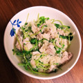 カバゴン's cooksnap of when they made 豆苗と豚肉のしょうがおろし炒め☆.