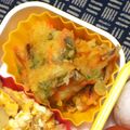 nosso's cooksnap of when they made カラフル野菜のかき揚げ風チーズ焼き.