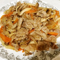 nana_tenjo's cooksnap of when they made 豚こま肉と野菜のオイスターソース炒め.