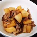 kutsuken's cooksnap of when they made 簡単美味・蕎麦つゆで作る豚バラ大根.
