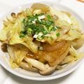 S72☆'s cooksnap of when they made ☆しめじキャベツ玉ねぎのマヨポン炒め☆.