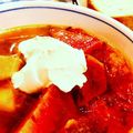 ちょこふみ's cooksnap of when they made 牛すね肉とビーツのごちそうトマトスープ.