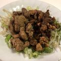 papikun's cooksnap of when they made もつの唐揚げ♡.