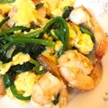 harutop's cooksnap of when they made えびプリ♪低糖質さっぱり中華炒め.