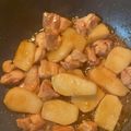 ともまみぃ's cooksnap of when they made 長いもと鶏肉でホクホク簡単甘辛煮.