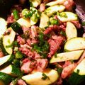 ame-ikuru's cooksnap of when they made たことズッキーニのナンプラー炒め.