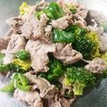 あたりめっこ's cooksnap of when they made 豚とブロッコリー塩麹炒め.