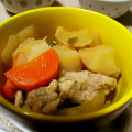 J・0505's cooksnap of when they made けろりさんちの肉じゃが（覚書　８/２７）.