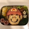 こてやむ's cooksnap of when they made スーパーマリオ☆アクセス5万超★キャラ弁.