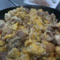 せきぼぅ's cooksnap of when they made マジうま！豚炒り卵豆腐♪.