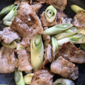 guusan's cooksnap of when they made 豚バラ肉と白ネギのクレイジーソルト炒め☆.
