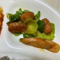 kotorinpi's cooksnap of when they made ピーマンとウインナー◎オイカレー炒め.