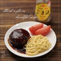 ramuneᐝiRo's cooksnap of when they made ♡デミ煮込みハンバーグ♡.
